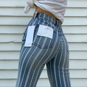 Boyish high rise flare jeans